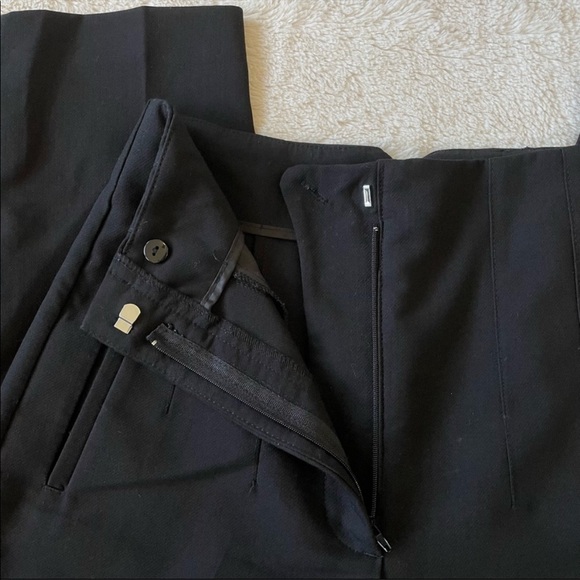Black High Waisted Tailored Trouser Pants XS - Picture 11 of 14